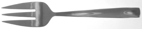 Savvy (Stainless) Medium Solid Cold Meat Serving Fork