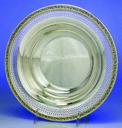 1702 (Silverplate, Hollowware) 10" Round Vegetable Bowl