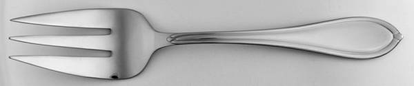 Fairhope (Stainless) Large Solid Cold Meat Serving Fork