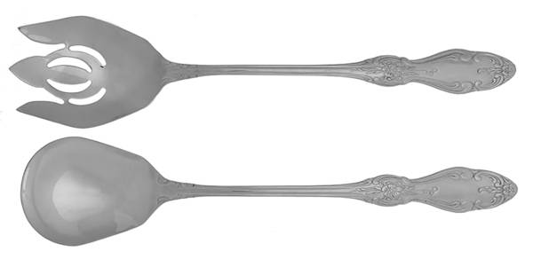 Highgrove (Stainless) Solid Oversized Serving Salad Set
