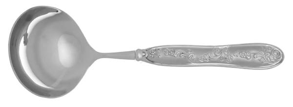 Botticelli-Satin (Stainless) Solid Gravy Ladle by Ricci (Argentieri)