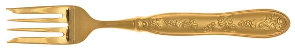 Botticelli-Satin Gold Electroplate Individual Salad Fork