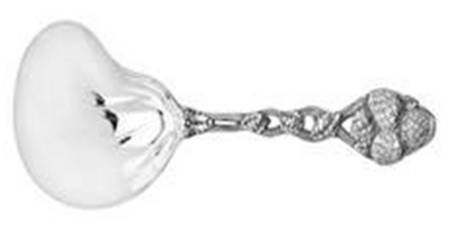 Strawberry & Vine (Silverplate) Solid Smooth Berry/Casserole Spoon