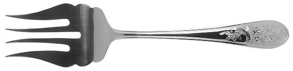 Birds (Stainless) Medium Solid Cold Meat Serving Fork