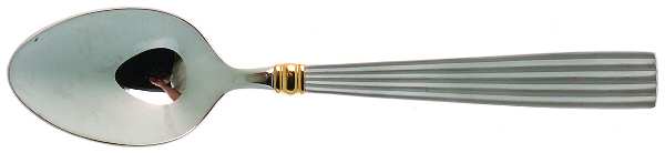 Crescendo (Matte, Gold Accent) Place/Oval Soup Spoon