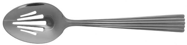 Fluted Handle (Stainless) Pierced Tablespoon (Serving Spoon)