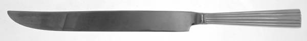 Fluted Handle (Stainless) Small Solid Steak Carving Knife