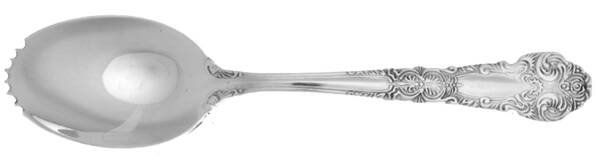 Renaissance (Stainless) Fruit/Orange Spoon Individual, Serrated Bowl HC