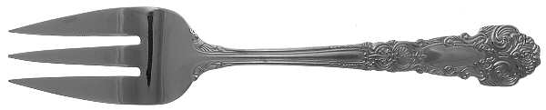 Renaissance (Stainless) Large Solid Cold Meat Serving Fork