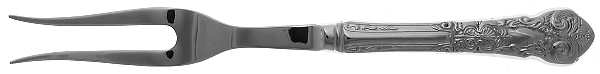 Renaissance (Stainless) Small Steak Carving Fork with Stainless Prongs