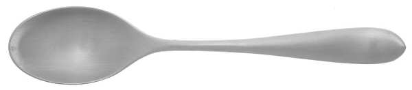 Flute (Satin Stainless) Place/Oval Soup Spoon by Robert Welch