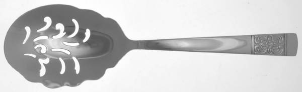 Harvest Bouquet (Stainless) Solid Macaroni Server