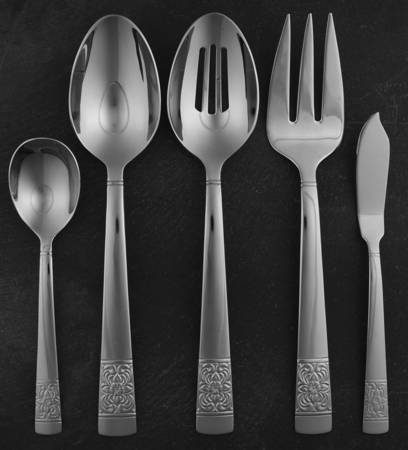 Harvest Bouquet (Stainless) 5 Piece Hostess Set