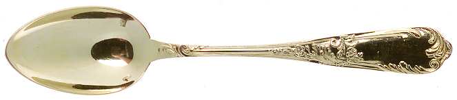 RVF6 (Gold Electroplate) Teaspoon