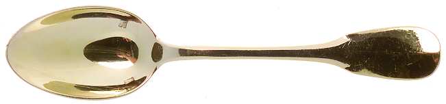 RVF7 (Gold Electroplate) Five O'Clock Teaspoon