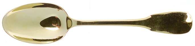 RVF7 (Gold Electroplate) Place/Oval Soup Spoon