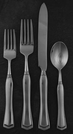 Francesca (Stainless) 4 Piece Place Setting