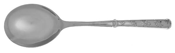 Palace Orchard (Stainless) Casserole Spoon with Smooth Stainless Bowl HC