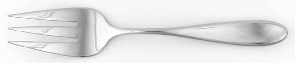 Holliston (Stainless) Medium Solid Cold Meat Serving Fork