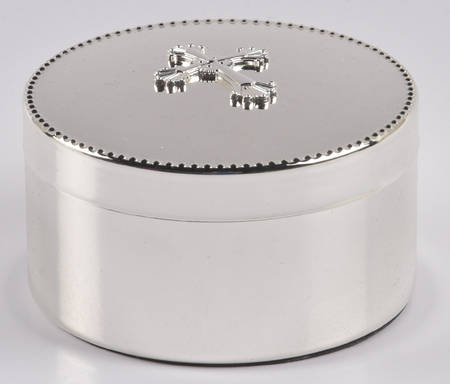 Abbey (Silverplate, Hollowware) Round Box & Lid