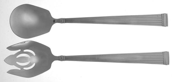 Crestwood (Stainless) Solid Oversized Serving Salad Set