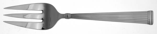 Crestwood (Stainless) Large Solid Cold Meat Serving Fork