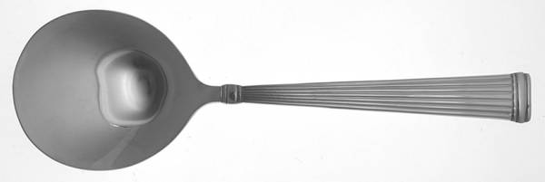 Crestwood (Stainless) Solid Smooth Casserole Spoon