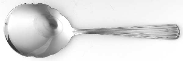 Justine (Stainless) Solid Smooth Casserole Spoon