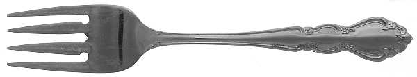 RGL23 (Stainless) Individual Salad Fork by Royal Gallery