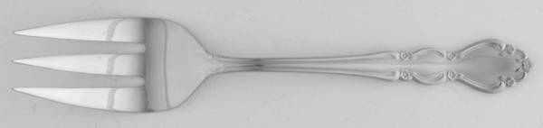 RGL23 (Stainless) Medium Solid Cold Meat Serving Fork