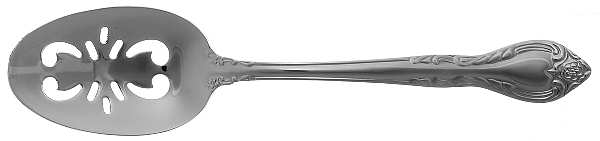Sophie (Stainless) Pierced Tablespoon (Serving Spoon) by RSVP Flatware