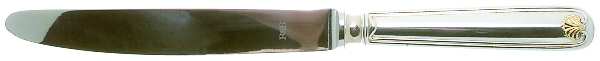 Augsburger Muschel (Gold) (Silverplate) Modern Hollow Knife