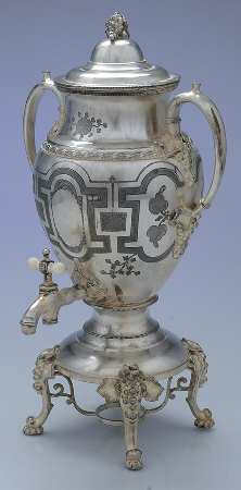 1950 (Silverplate, Hollowware) Silverplate Coffee Urn