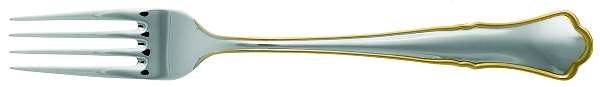 Alt-Chippendale Gold (Silverplate) Individual Salad Fork