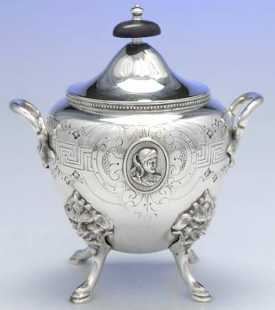 1866 (Silverplate, Hollowware) Sugar Bowl & Lid