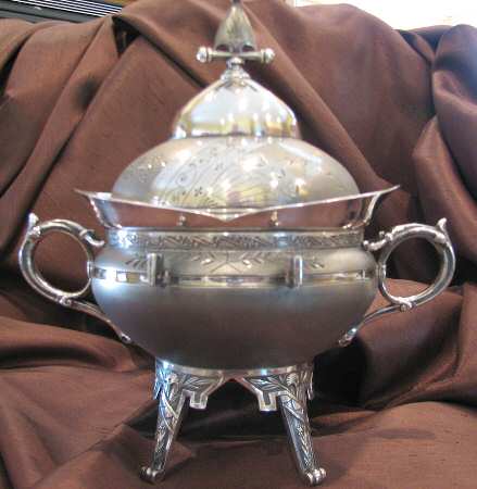 1893 (Silverplate, Hollowware) Sugar Bowl & Lid