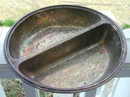 011040 (Silverplate, Hollowware) Divided Vegetable