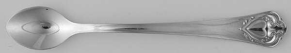 Williamsburg Heart Collection Sterling Infant Feeding Spoon