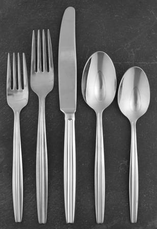 Tate (Stainless) 5 Piece Place Setting