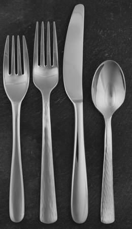 Silver Echo (Stainless) 4 Piece Place Setting