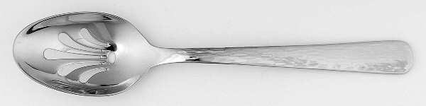 Silver Echo (Stainless) Pierced Tablespoon (Serving Spoon)