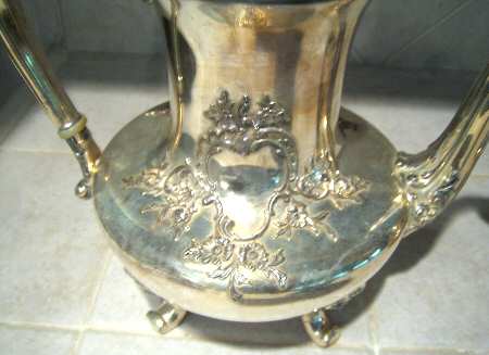 3643 (Silverplate, Hollowware) Silverplate Coffee Pot