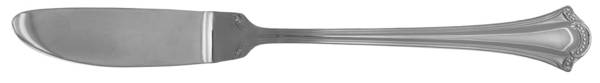 French Bead (Stainless) Flat Handle Master Butter Knife