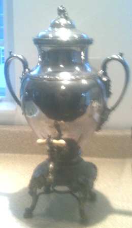 1950-1 (Silverplate, Hollowware) Silverplate Coffee Urn