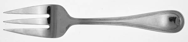 Richmond (Silverplate) Medium Solid Cold Meat Serving Fork