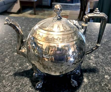 2206 (Silverplate, Hollowware) Teapot