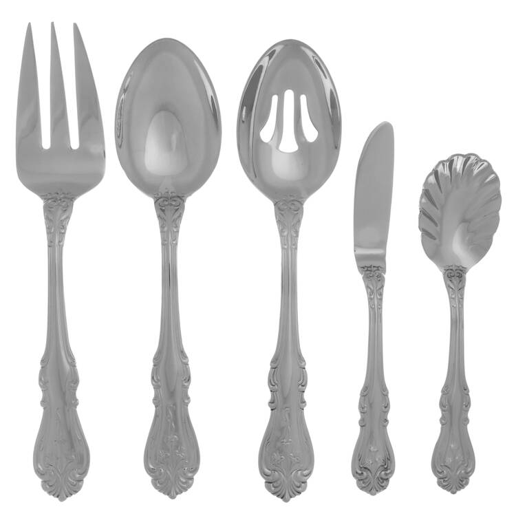 Tubor Lily (Stainless) 5 Piece Hostess Set