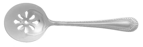 Wickham-Aldridge (Stainless) Solid Bon Bon Spoon with Pierced Bowl