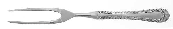 Wickham-Aldridge (Stainless) Small Steak Carving Fork with Stainless Prongs