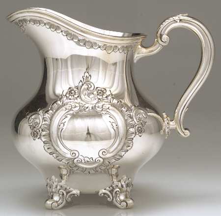Regent-Chased (5600C2, Silverplate, Hollowware) Silverplate Water Pitcher